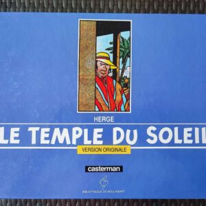 Tintin - T14 - Le temple du soleil - Réédition à l'italienne - EO