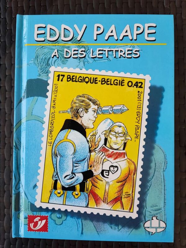 Eddy Paape a des lettres - Publicitaire POSTE belge - avec timbre