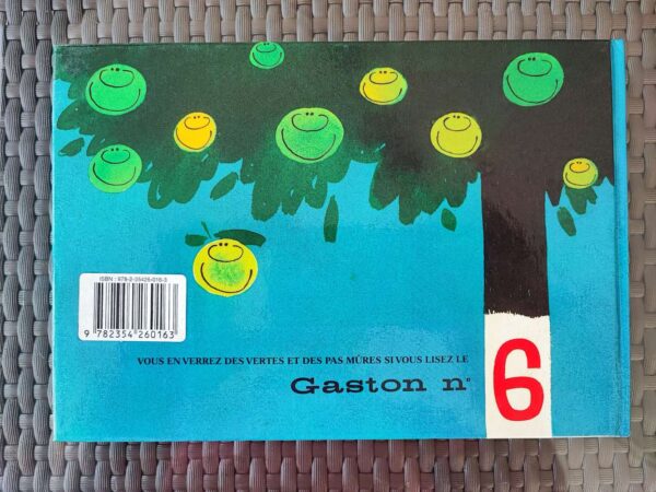 Gaston - T5 - Les gaffes d'un gars gonflé - Réédition à l'italienne