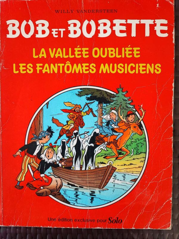 Bob et Bobette - La vallée oubliée, les fantômes musiciens - Publicité SOLO