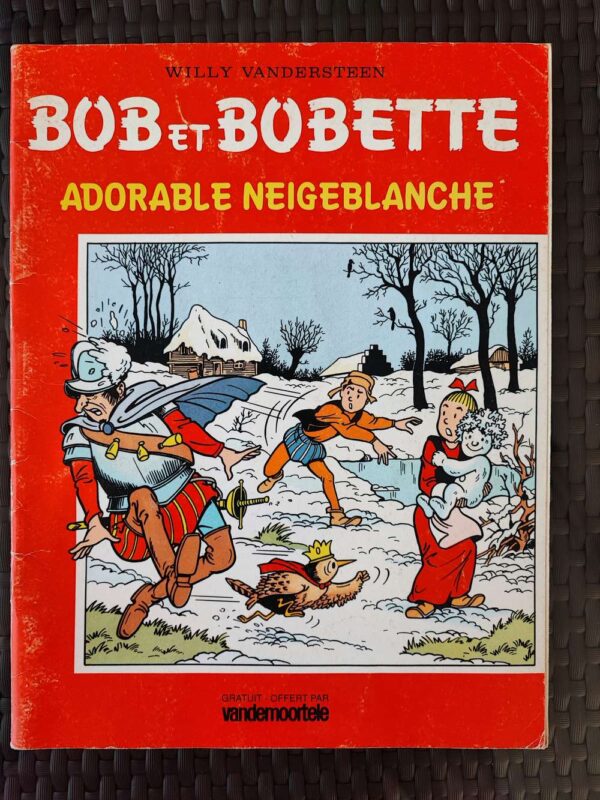 Bob et Bobette - Adorable neigeblanche - Publicité VANDEMOORTELE