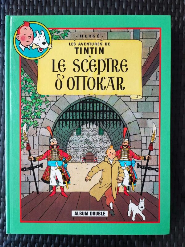 Tintin - Album double France Loisirs - Le sceptre d'Ottokar & L'affaire Tournesol