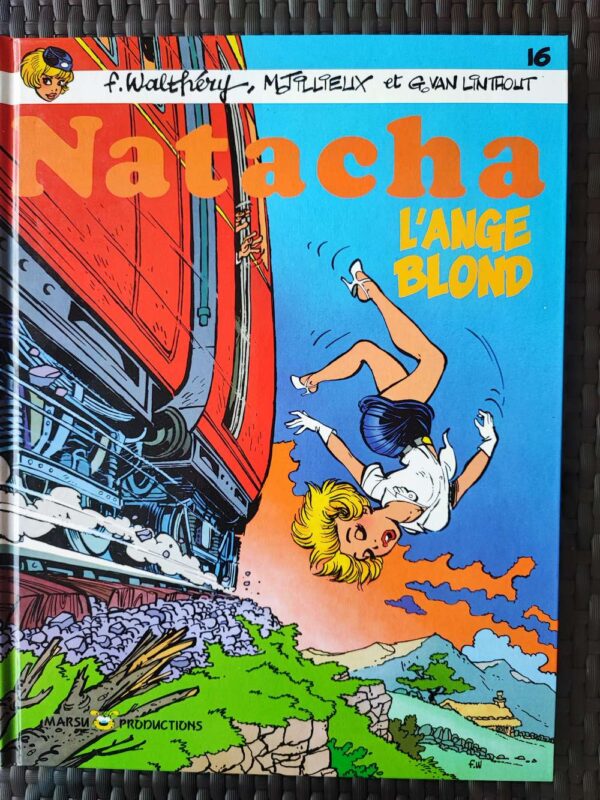 Natacha - T16 - L'ange blond - EO - sans poster