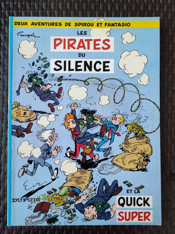Spirou et Fantasio - Les pirates du silence - Publicité GB