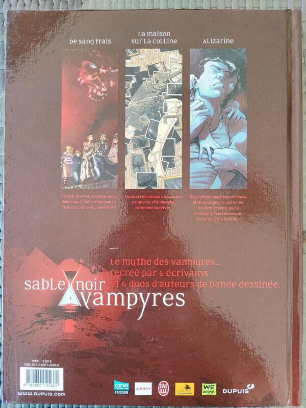 Vampyres - T1 & T2 - Sable noir