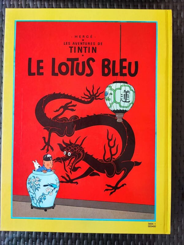 Tintin - Album double France Loisirs - Les cigares du pharaon & Le lotus bleu