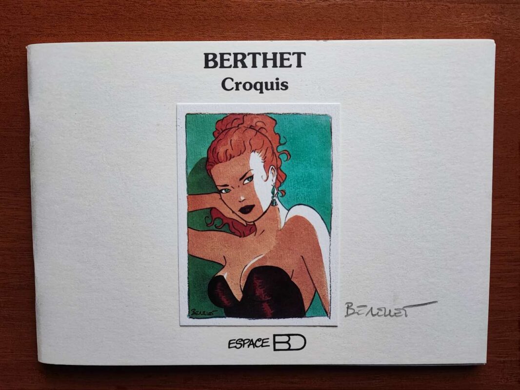 Berthet - Carnet de croquis Pin-up 2002