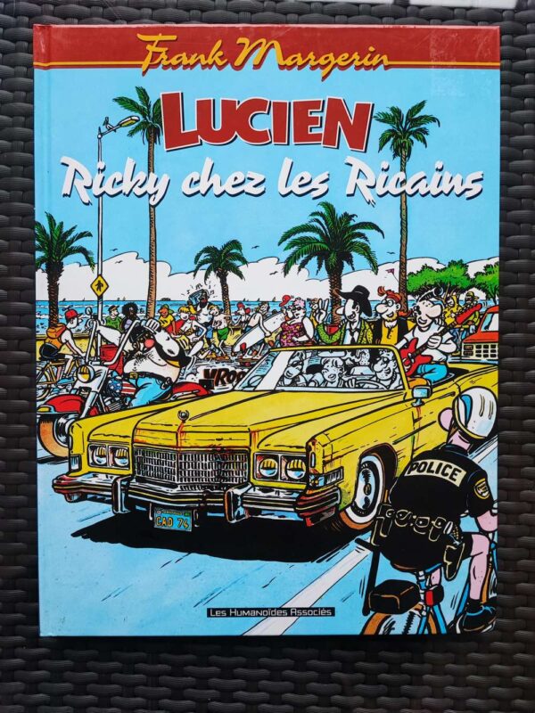 Lucien - T7 - Ricky chez les Ricains - EO