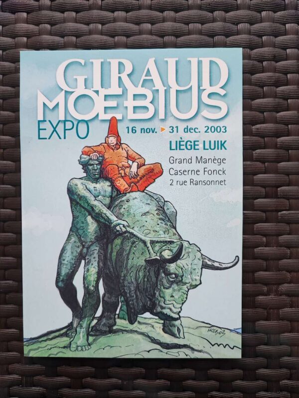 Affiche exposition - Liège 2003 - Moebius