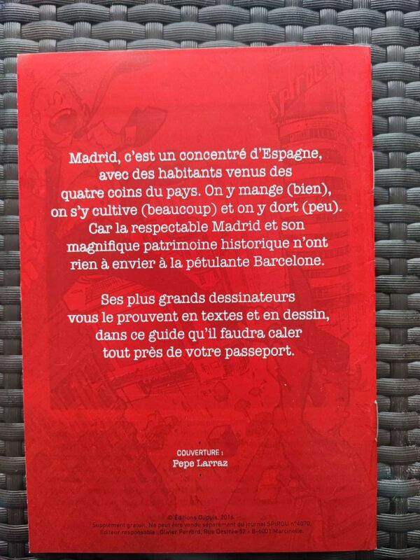 Les guides Spirou - Mini livre - Madrid