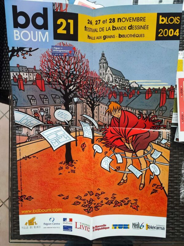 Affiche festival BD - Blois 2004