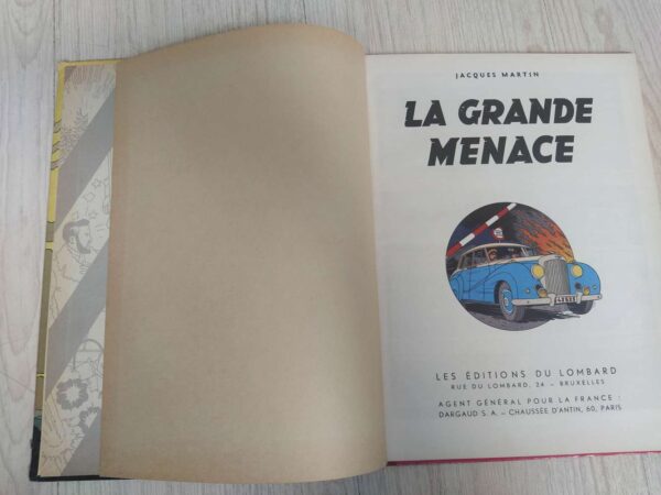 Lefranc - T1 - La grande menace - EO