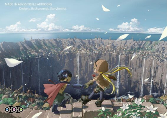 Made In Abyss - Trio D'Artbooks (Designs, Backgrounds, Storyboards)