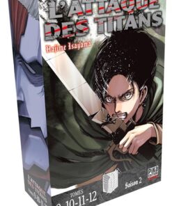 L'Attaque des Titans Coffret T09 à T12