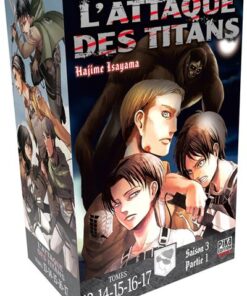 L'Attaque des Titans Coffret T13 à T17