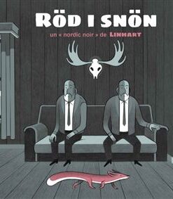 Röd i Snön