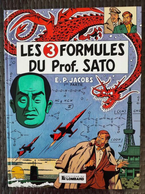 Blake et Mortimer - T10 - Les trois formules du professeur Sato - 1982