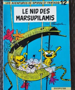 Spirou et Fantasio - Le nid des Marsupilamis - Publicité Garnier