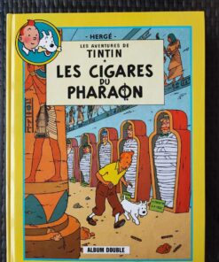 Tintin - Album double France Loisirs - Les cigares du pharaon & Le lotus bleu