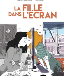 La fille dans l'écran