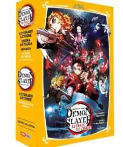 Demon Slayer - Coffret T7 + Roman Jeunesse T3