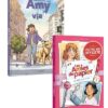 Amy pour la vie t03 + Amies de papier t01 offert - pack promo 2025