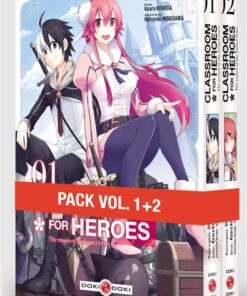 Classroom for heroes - Pack promo vol. 01 et 02 - édition limitée